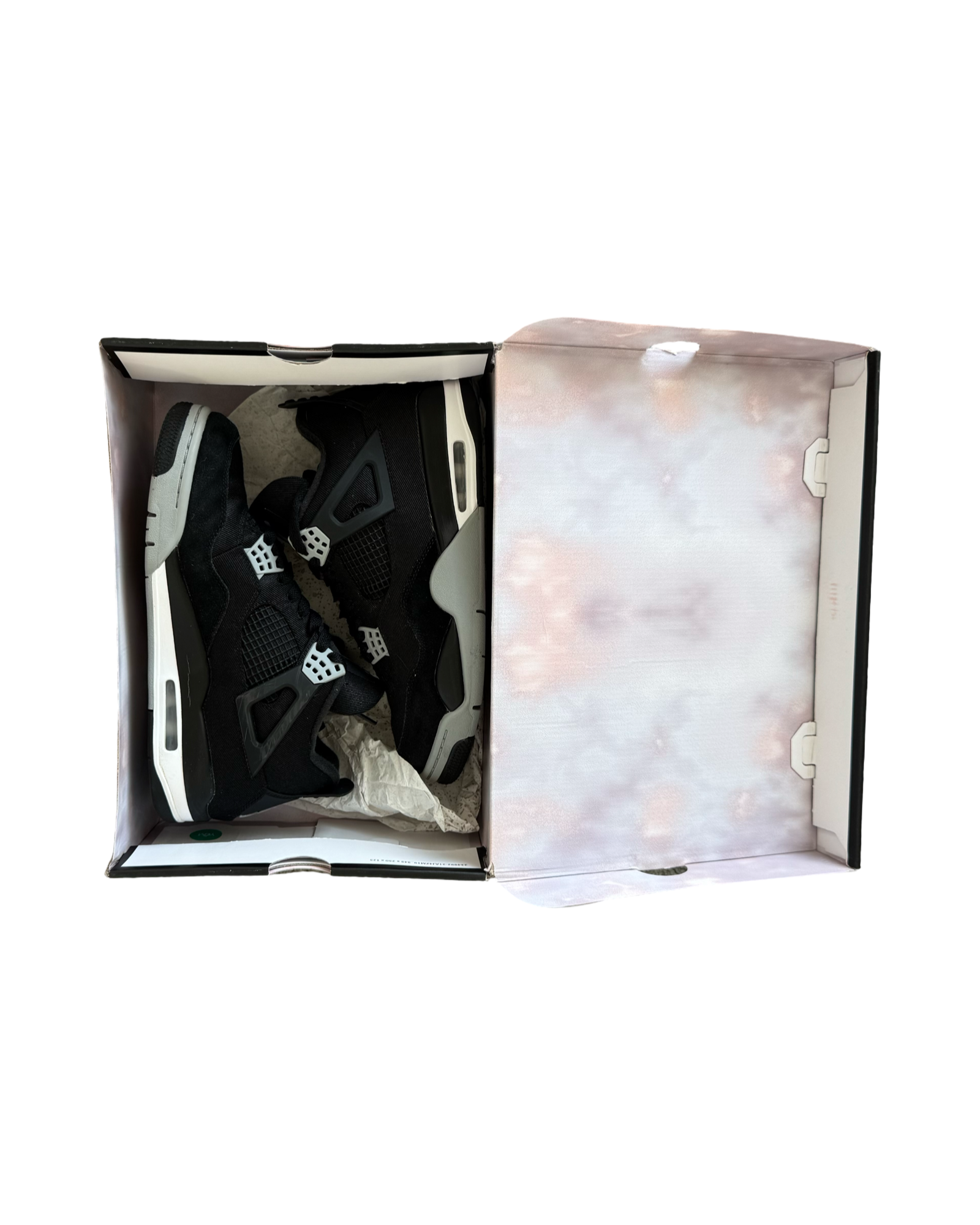 JORDAN 4 RETRO SE BLACK CANVAS