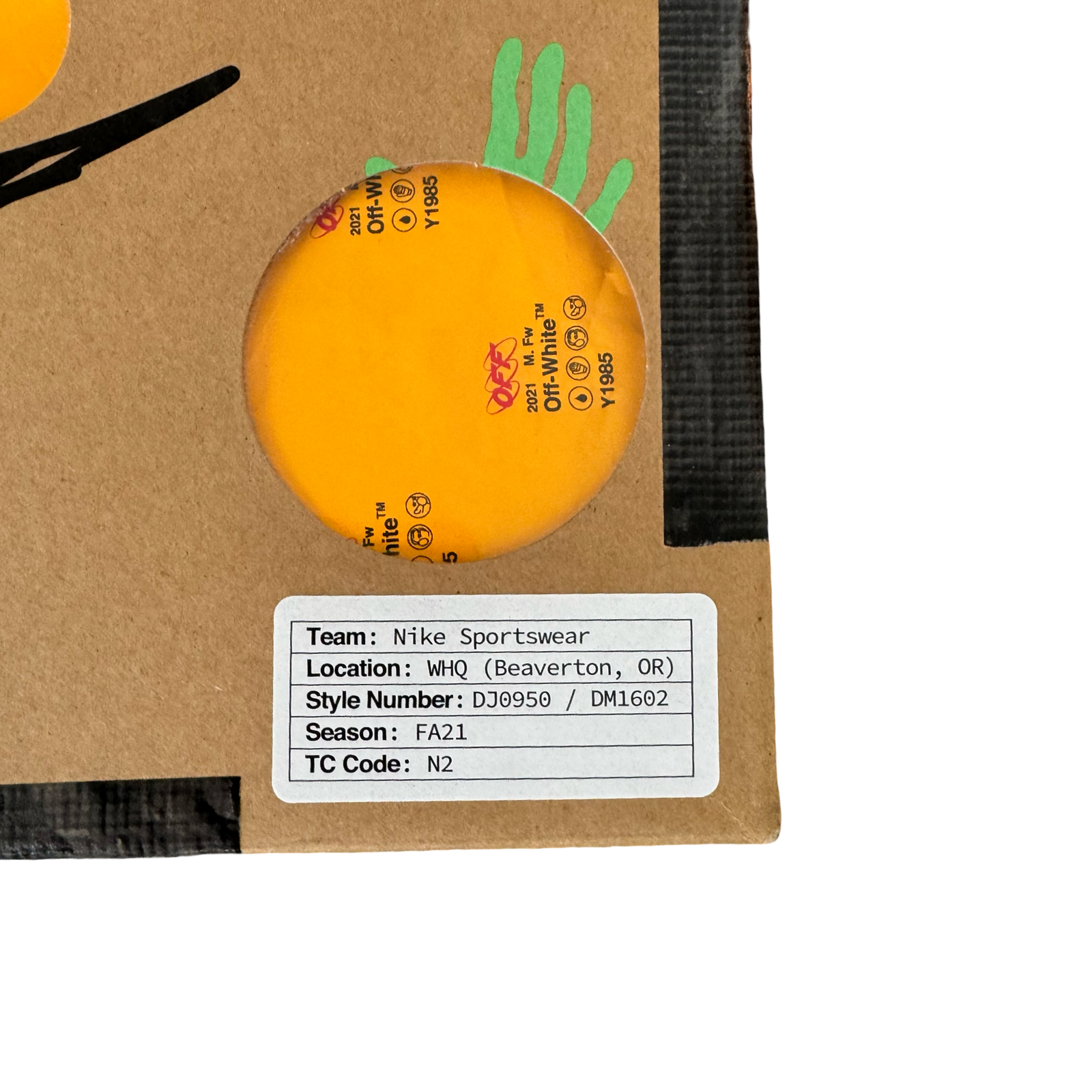 NIKE DUNK LOW OFF-WHITE LOT 24